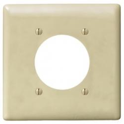 WALLPLATE, 2-G, 2.15IN OPNG, IV